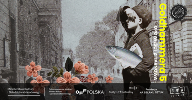 Plakat spektaklu „Goldhammera 5. Opowieści z Tarnowa”