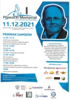 Plakat I Pływackiego Memoriału im. Andrzeja Ziembowskiego