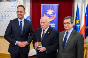 Wręczenie tytułu Honorowego Obywatela Miasta Tarnowa p. St. Majorkowi