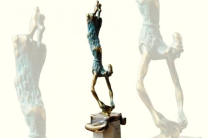 Na zdjęciu statuetka Talii