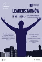 Plakat konferencji "Leaders.Tarnów"