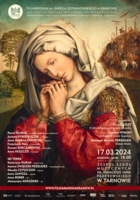 Plakat "Koncertu Pasyjnego" w Zespole Szkół Muzycznych