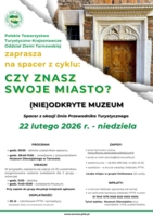 Plakat "Spaceru po Tarnowie"