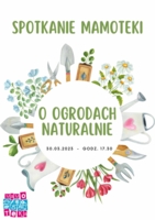 Plakat spotkania Mamoteki