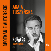 Plakat spotkania autorskiego z Agatą Tuszyńską