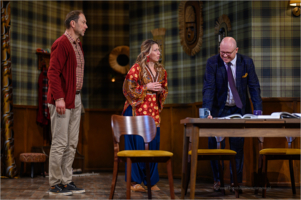 Tarnowski teatr - konferencja prasowa przed spektaklem ,,Bóg mordu"