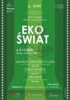 Plakat XXIV Przeglądu Filmów Ekologicznych – Ekoświat
