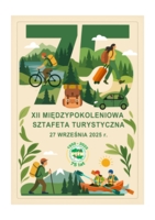 Plakat Międzypokoleniowej Sztafety Turystycznej