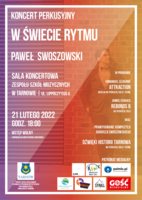 plakat wydarzenia "W świecie rytmu"