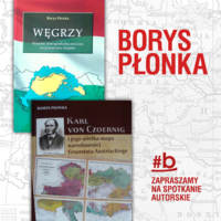 Plakat spotkania autorskiego z Borysem Płonką