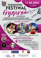 Plakat Tarnowskiego Festiwalu Fryzjerstwa