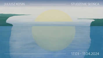 Plakat wystawy Juliusza Kosina