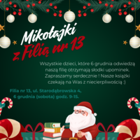 Mikołajki z filią nr 13