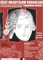 Plakat koncertu "Krogulski - tarnowski Mozart"