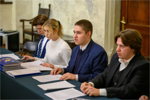 Członkowie prezydium MRM w Tarnowie