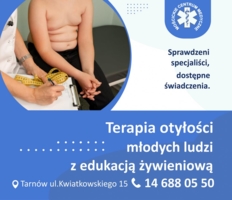 Plakat terapii otyłości w MCM