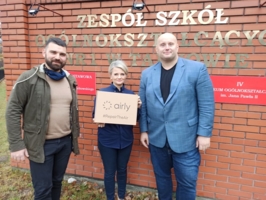 nowy czujnik smogu w Mościcach - realizatorzy przedsięwzięcia