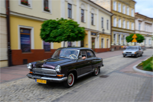 Zlot starych samochodów