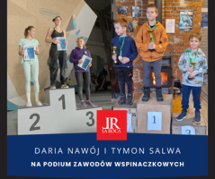 Tarnowianie na podium zawodów boulderingowych