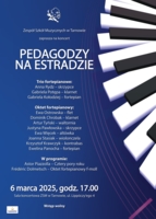 Plakat koncertu "Pedagodzy na estradzie"