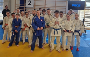 Młodzi judocy MKS Pałac Młodzieży Tarnów