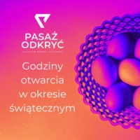 Pasaż Odkryć w okresie świątecznym