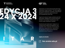 Zaproszenie na trzecią edycję Targów Innowacji ITAR 2024