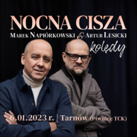 Plakat koncertu "Nocna Cisza"