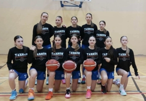 Koszykarki kadetki MKS Pałac Młodzieży Tarnów