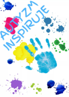 Plakat do wystawy "Autyzm inspiruje"