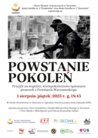 Plakat "Powstania Pokoleń"