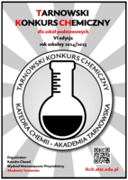Plakat Tarnowskiego Konkursu Chemicznego
