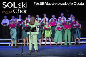 Plakat koncertu Chóru SOLski