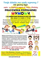 Plakat do Warsztatów kreatywnej ortografii