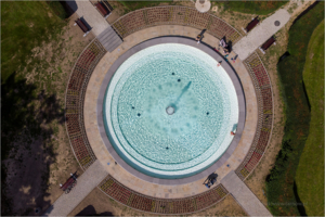 fontanna w parku Sanguszków