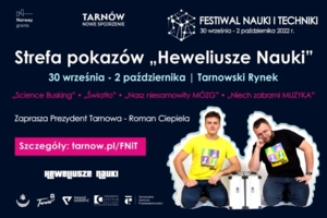 Zapraszamy na strefę pokazów "Heweliusze Nauki"