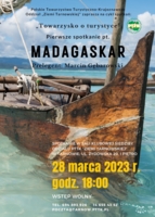 Plakat pierwszego spotkania "Towarzysko o turystyce"