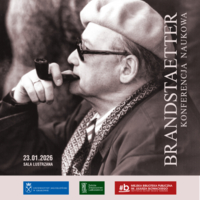 Plakat konferencji "Krajobrazy miejskie"