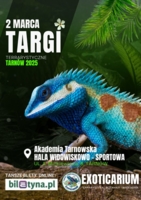 targi terrarystyczne - plakat wydarzenia