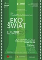 Plakat XXIII Przeglądu Filmów Ekologicznych – Ekoświat