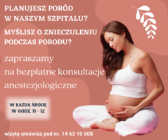 Konsultacje anestezjologiczne dla kobiet w ciąży