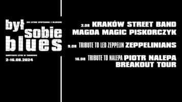 Plakat festiwalu "Był sobie blues"