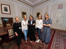 Uczestniczki spotkania w Warszawie