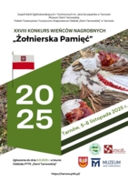 Plakat konkursu wieńców nagrobnych