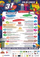 Plakat 31. Finału Wielkiej Orkiestry Świątecznej Pomocy