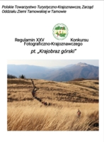 Plakat XXV Konkursu Fotograficzno-Krajoznawczego „Krajobraz górski”