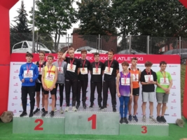 Medaliści Mistrzostw Polski w sztafecie szwedzkiej U16