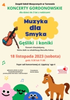 Plakat koncertów gordonowskich