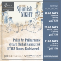 Plakat koncertu "Spanish Night"