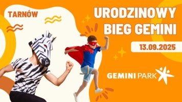 Plakat Urodzinowego Biegu Gemini